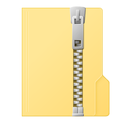 windows zip file icon
