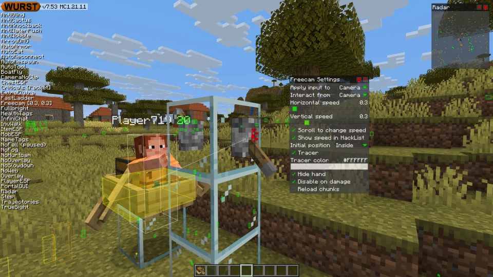 Wurst 7.53 - Freecam Improvements & Bugfixes