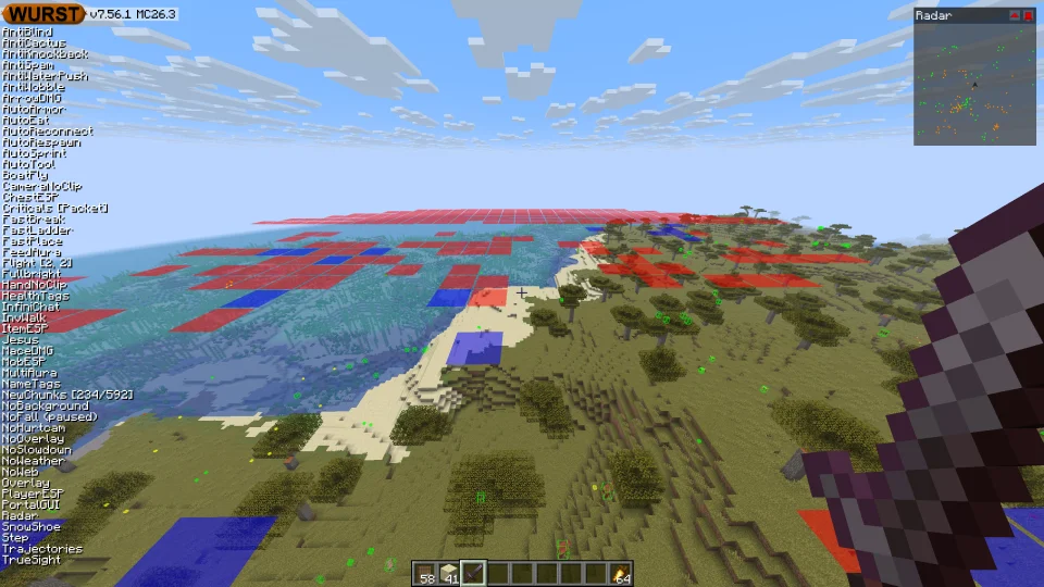 Wurst 7.56.1 - Better NewChunks, Bugfixes